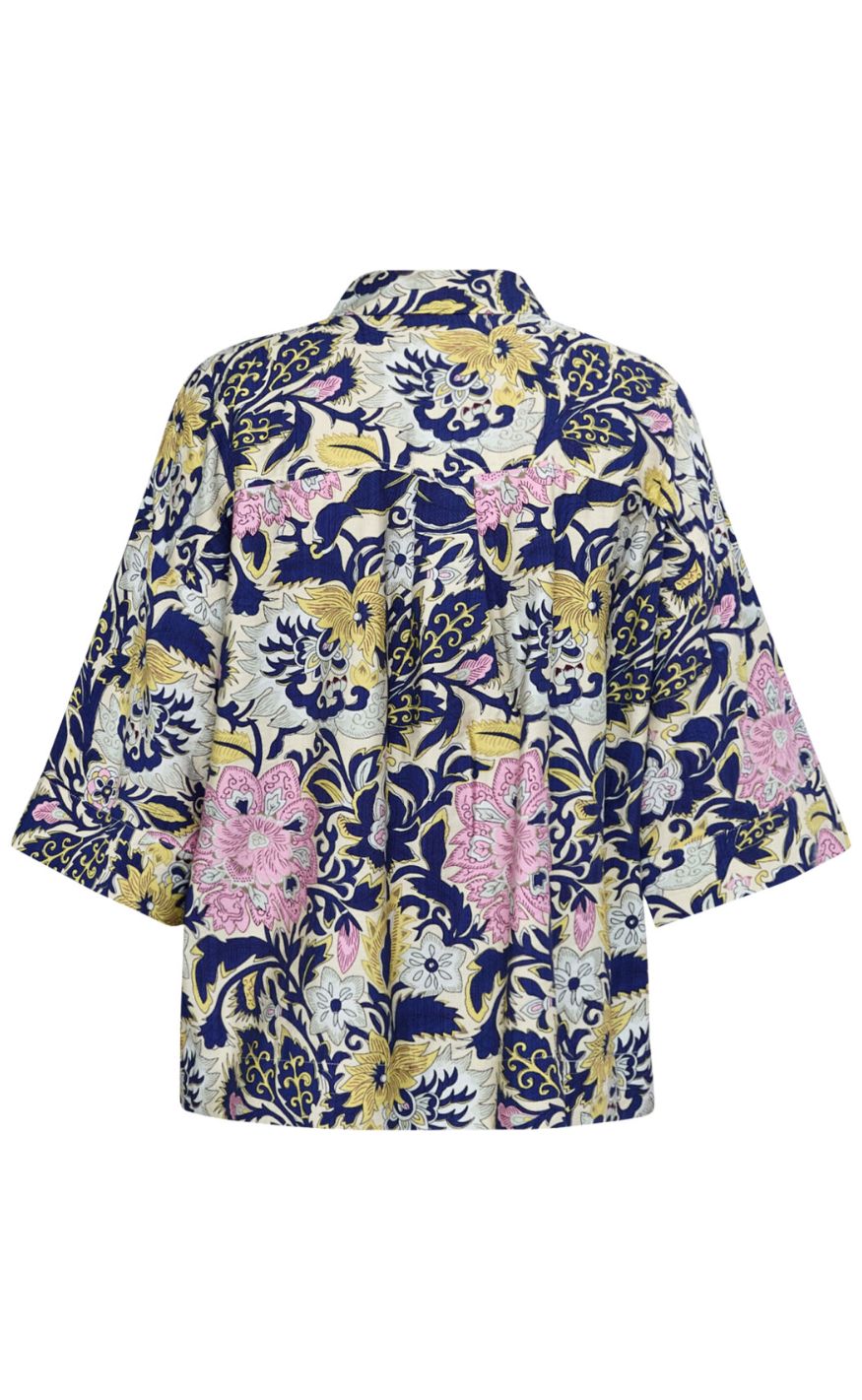 Love & Divine Skjorte - Love1338-3 - Navy Paisley