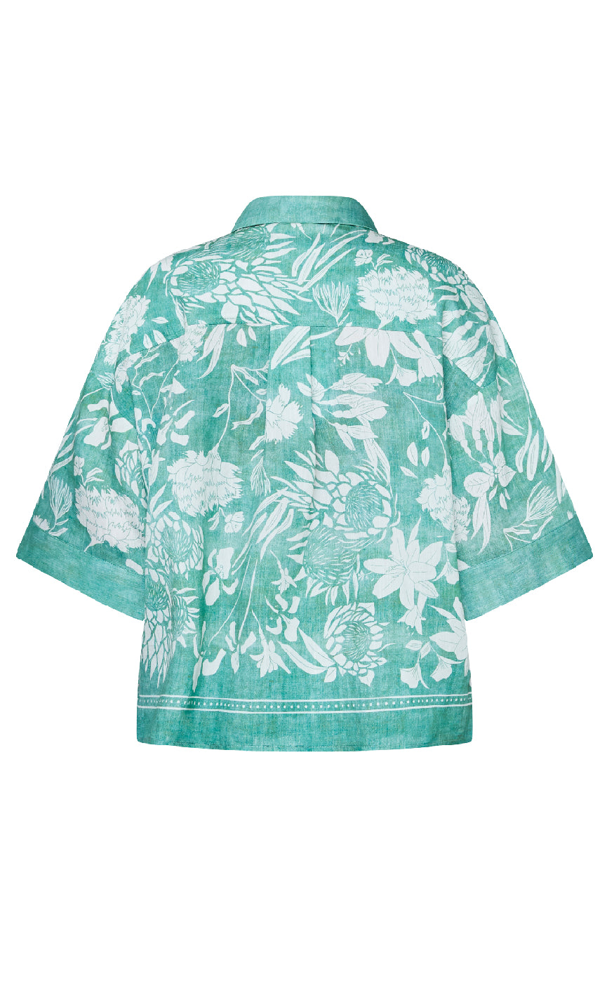 Love & Divine Skjorte - Love1338 - Green Flower