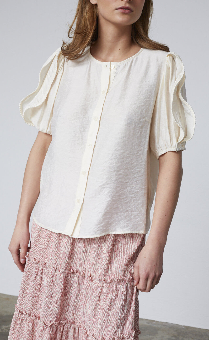 Love & Divine Skjorte - Love1377 - Cream
