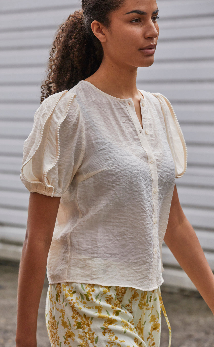 Love & Divine Skjorte - Love1377 - Cream
