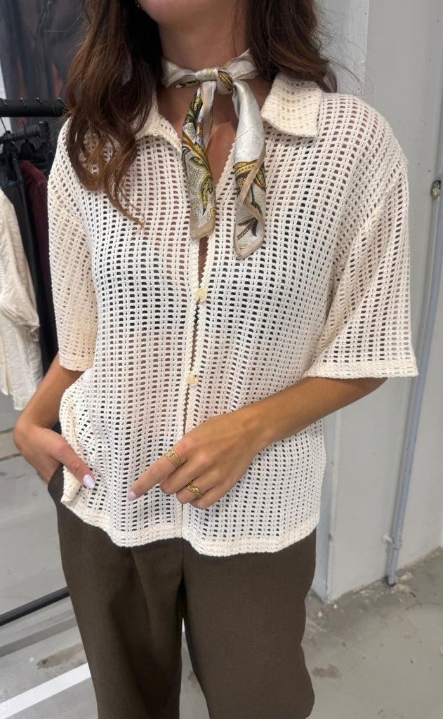 Love & Divine Skjorte - Love1417 - Cream