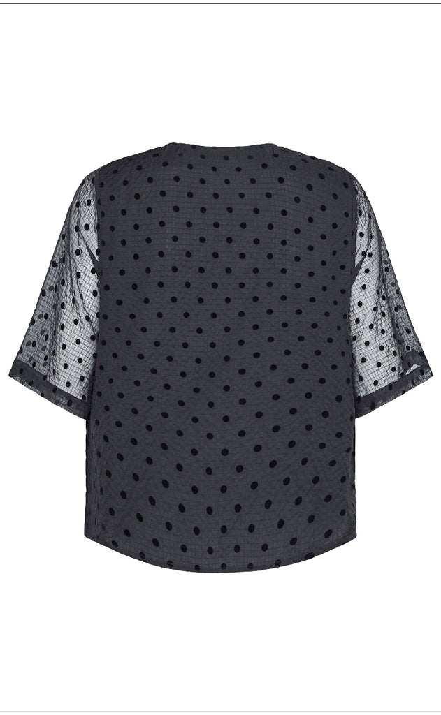 Love & Divine Skjorte - Love1418 - Black Dot