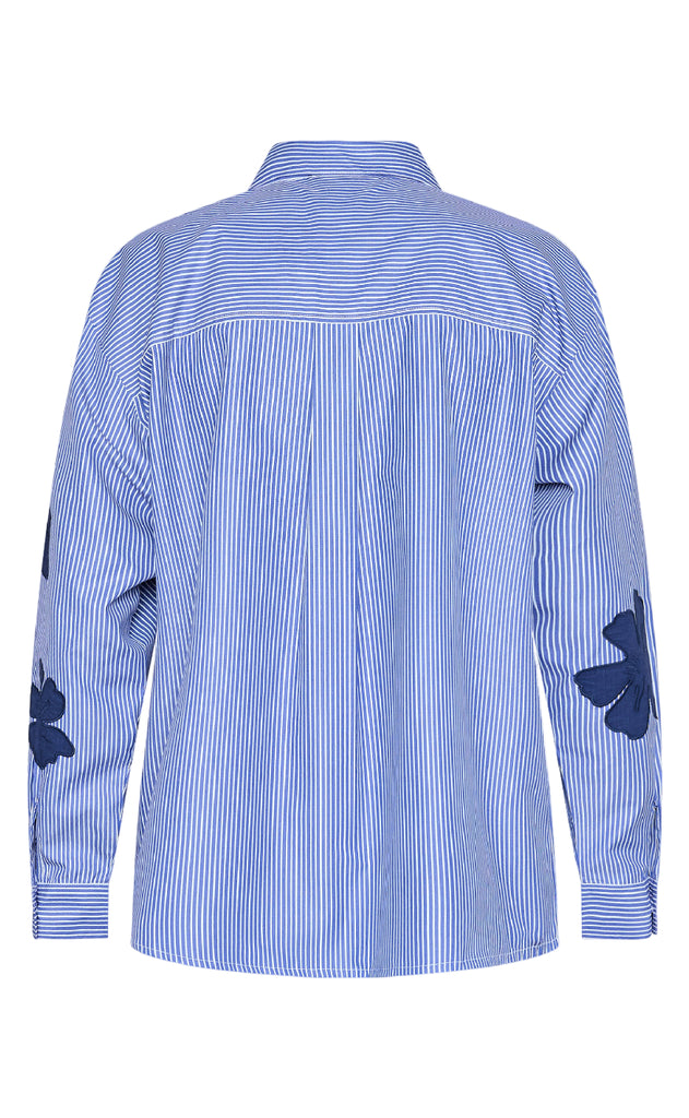 Love & Divine Skjorte - Love1426-3 - Blue Flower