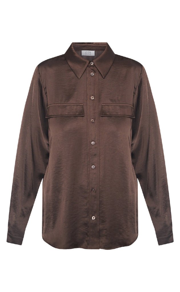 Love & Divine Skjorte - Love1426 - Brown
