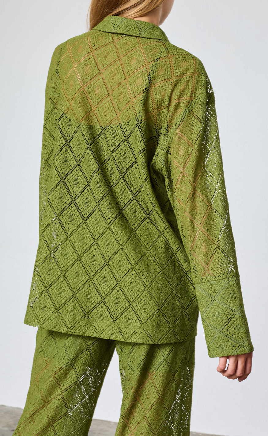 Love & Divine Skjorte - Love1439 - Lime Green