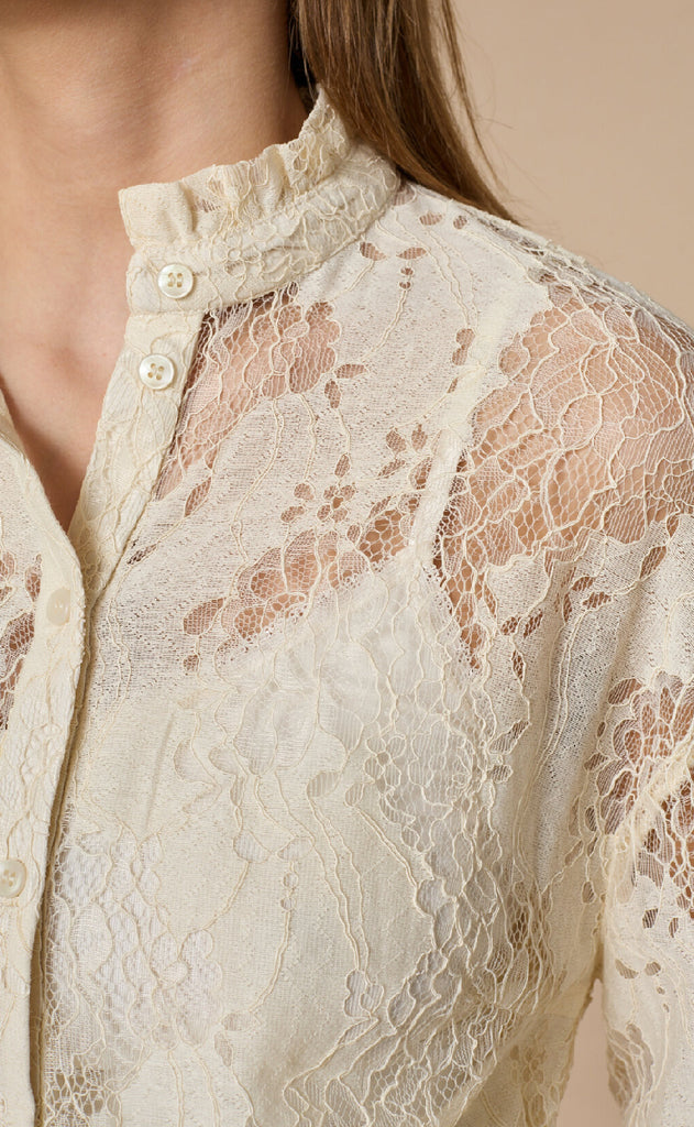 Love & Divine Skjorte - Love1470 - Cream