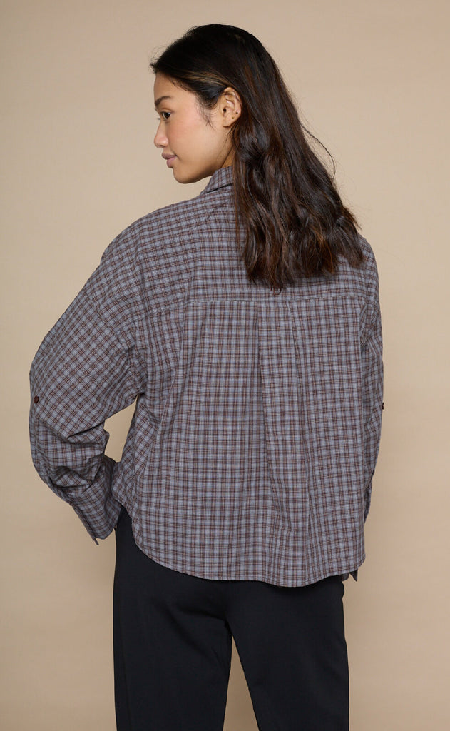 Love & Divine Skjorte - Love1495 - Brown Check