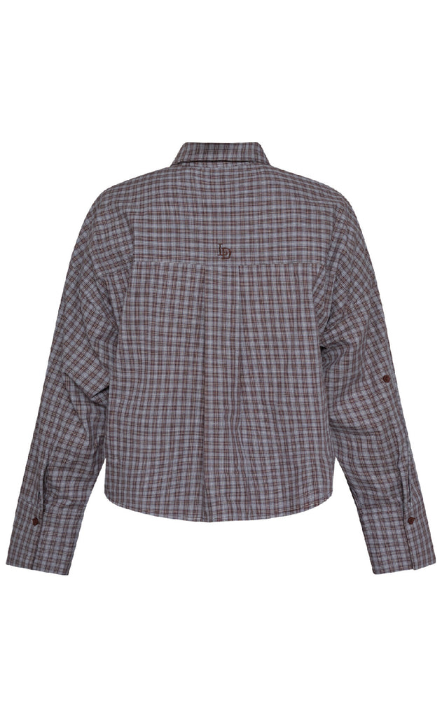 Love & Divine Skjorte - Love1495 - Brown Check