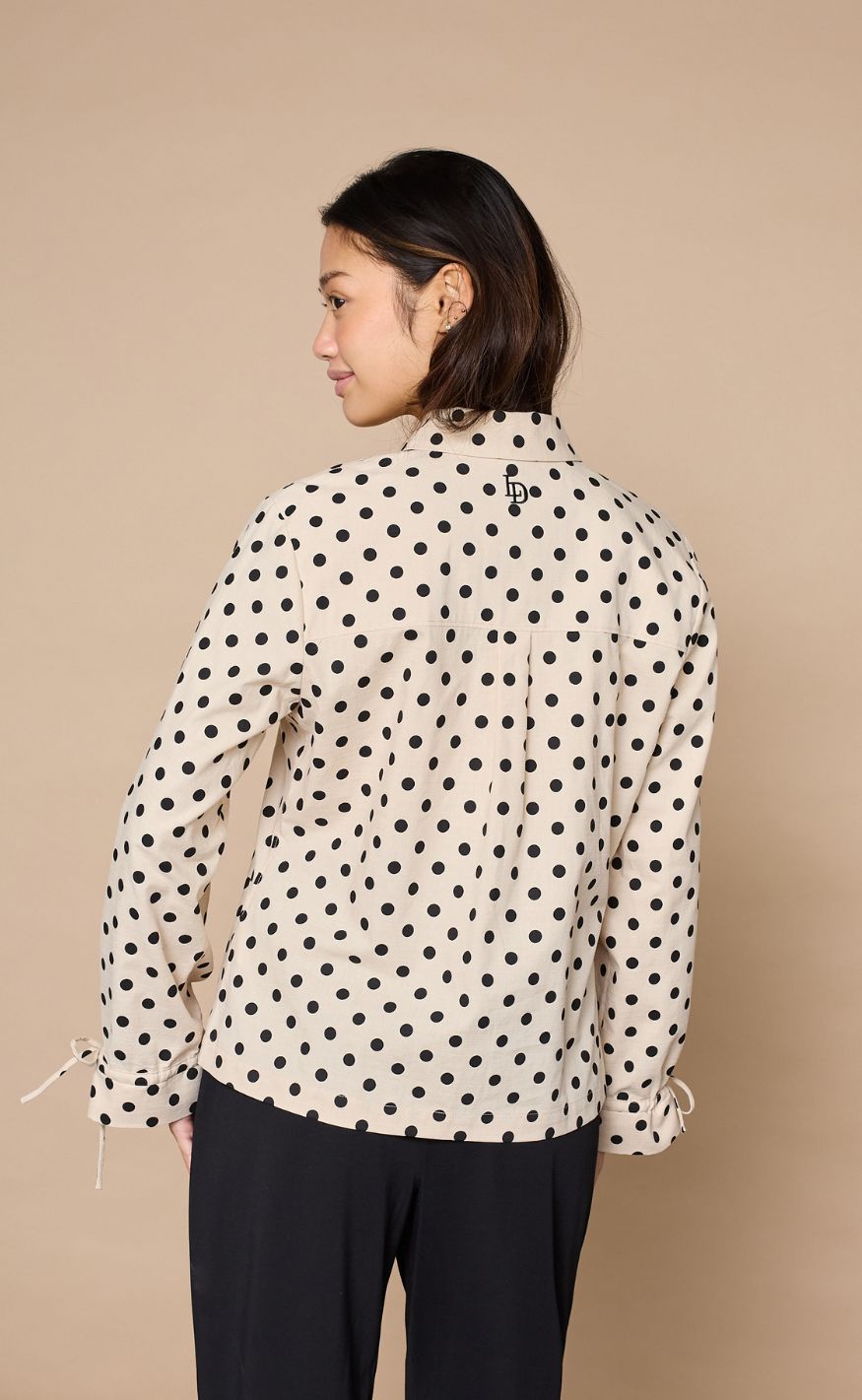Love & Divine Skjorte - Love1497 - Cream/Dot