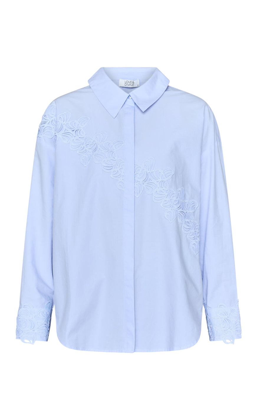 Love & Divine Skjorte - Love1509 - Blue