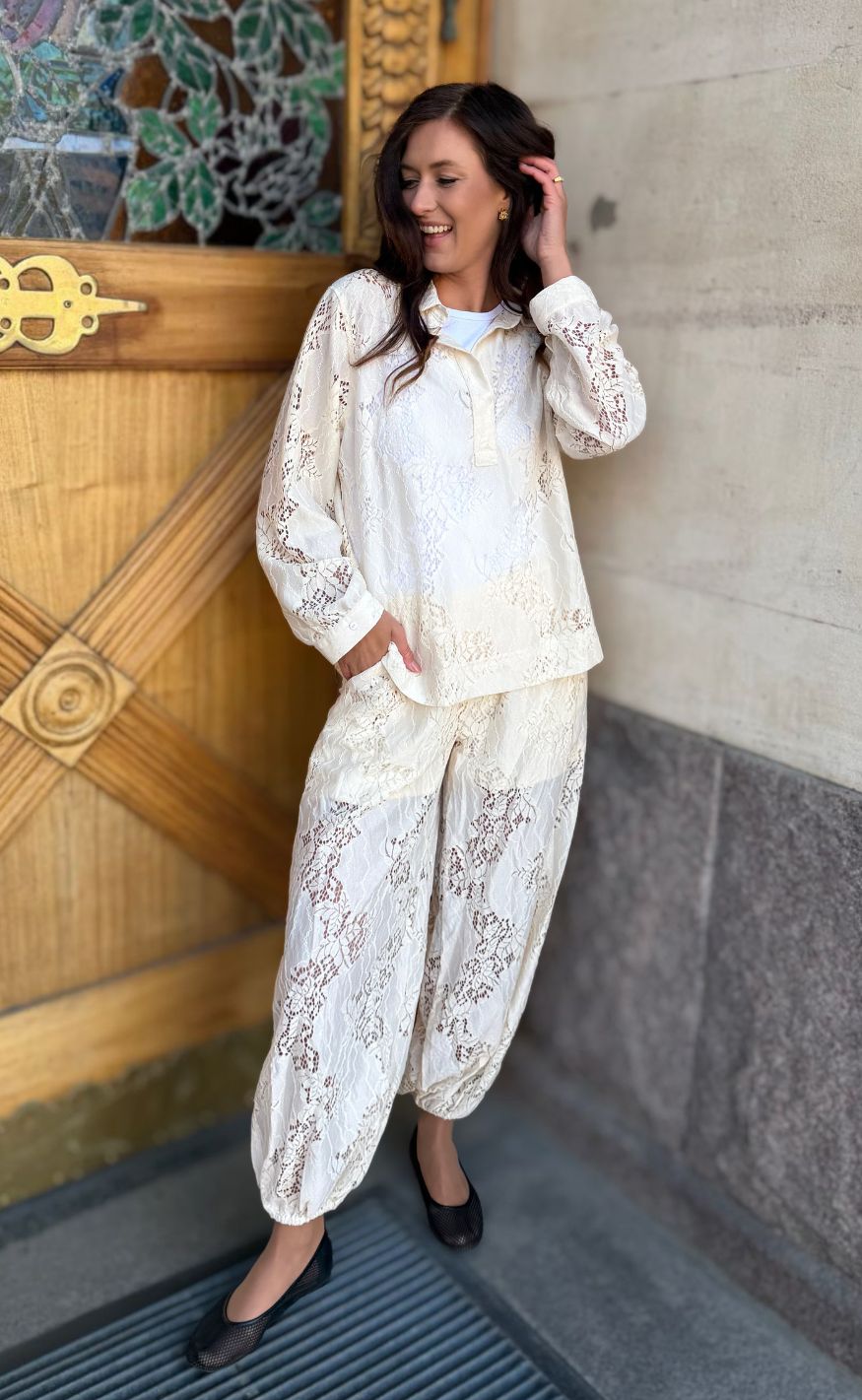 Love & Divine Skjorte - Love1526 - Cream