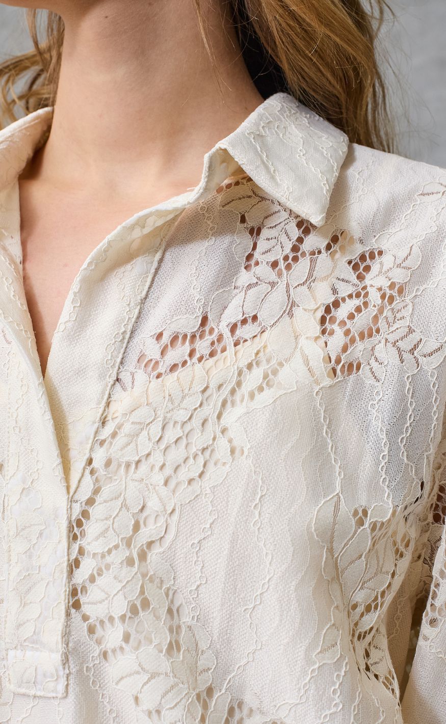Love & Divine Skjorte - Love1526 - Cream
