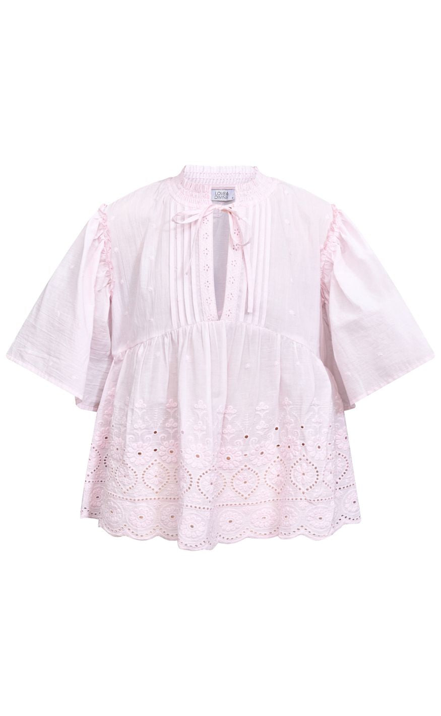 Love & Divine Skjorte - Love1530 - Soft Rose