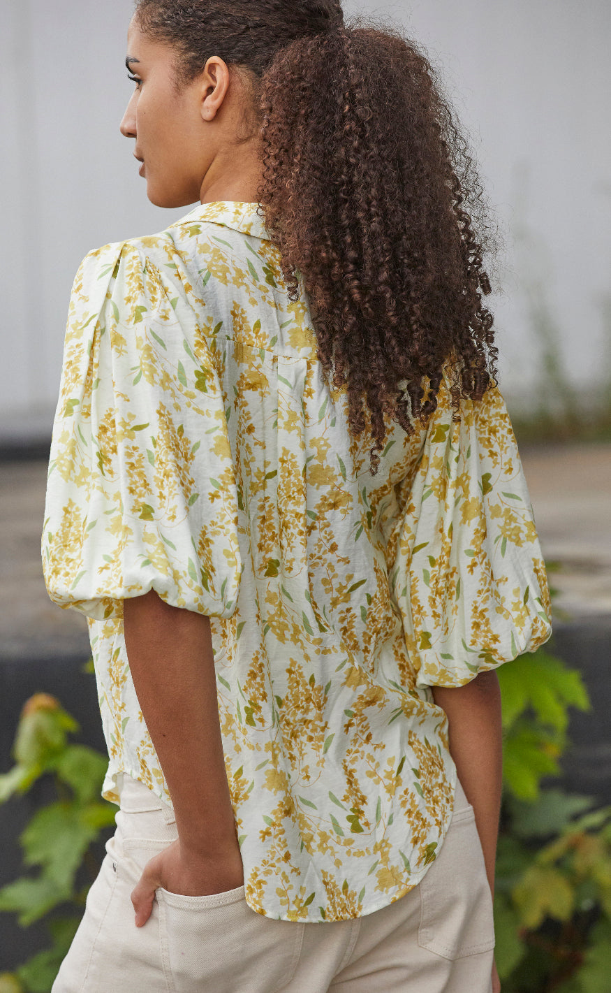 Love & Divine Skjorte - Love436-16 - Flower