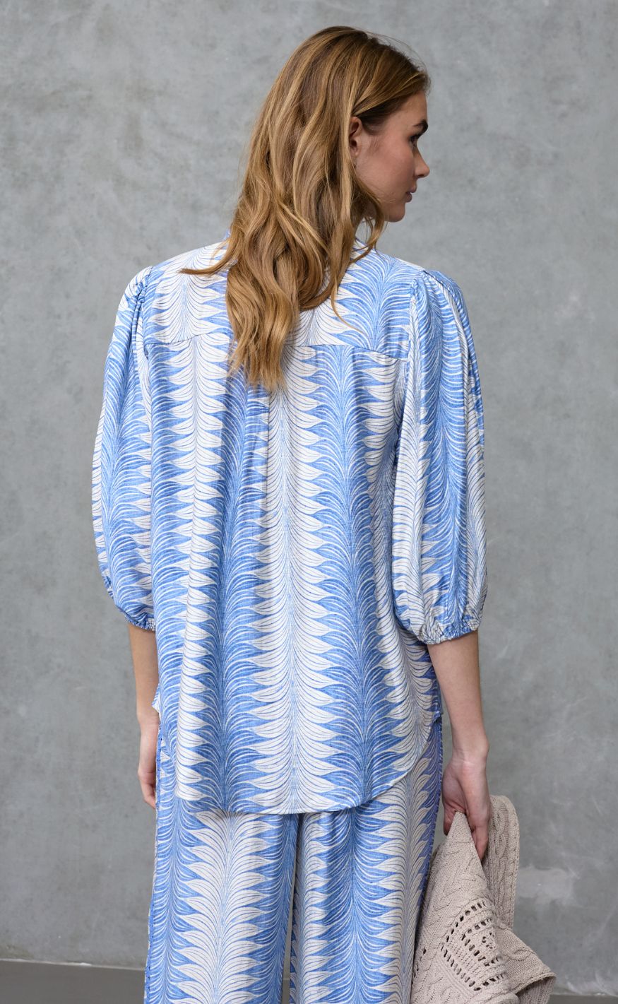 Love & Divine Skjorte - Love456-10 - Blue Dream Ethnic