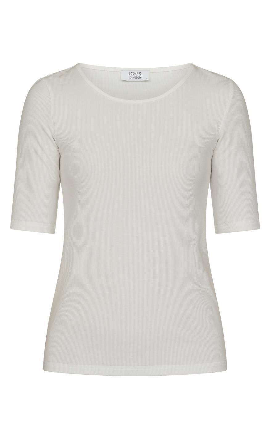 Love & Divine T-Shirt - Love1119 - Off White