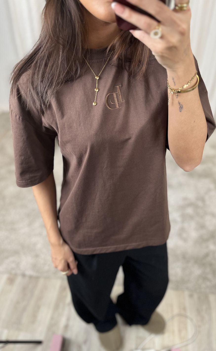 Love & Divine T-Shirt - Love1303-3 - D. Chocolate