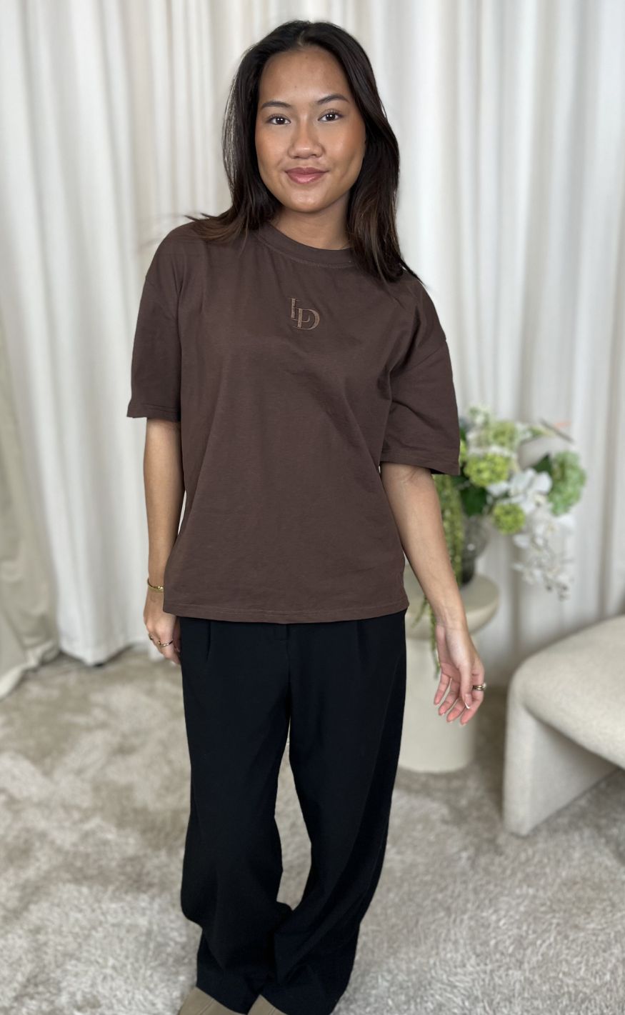Love & Divine T-Shirt - Love1303-3 - D. Chocolate