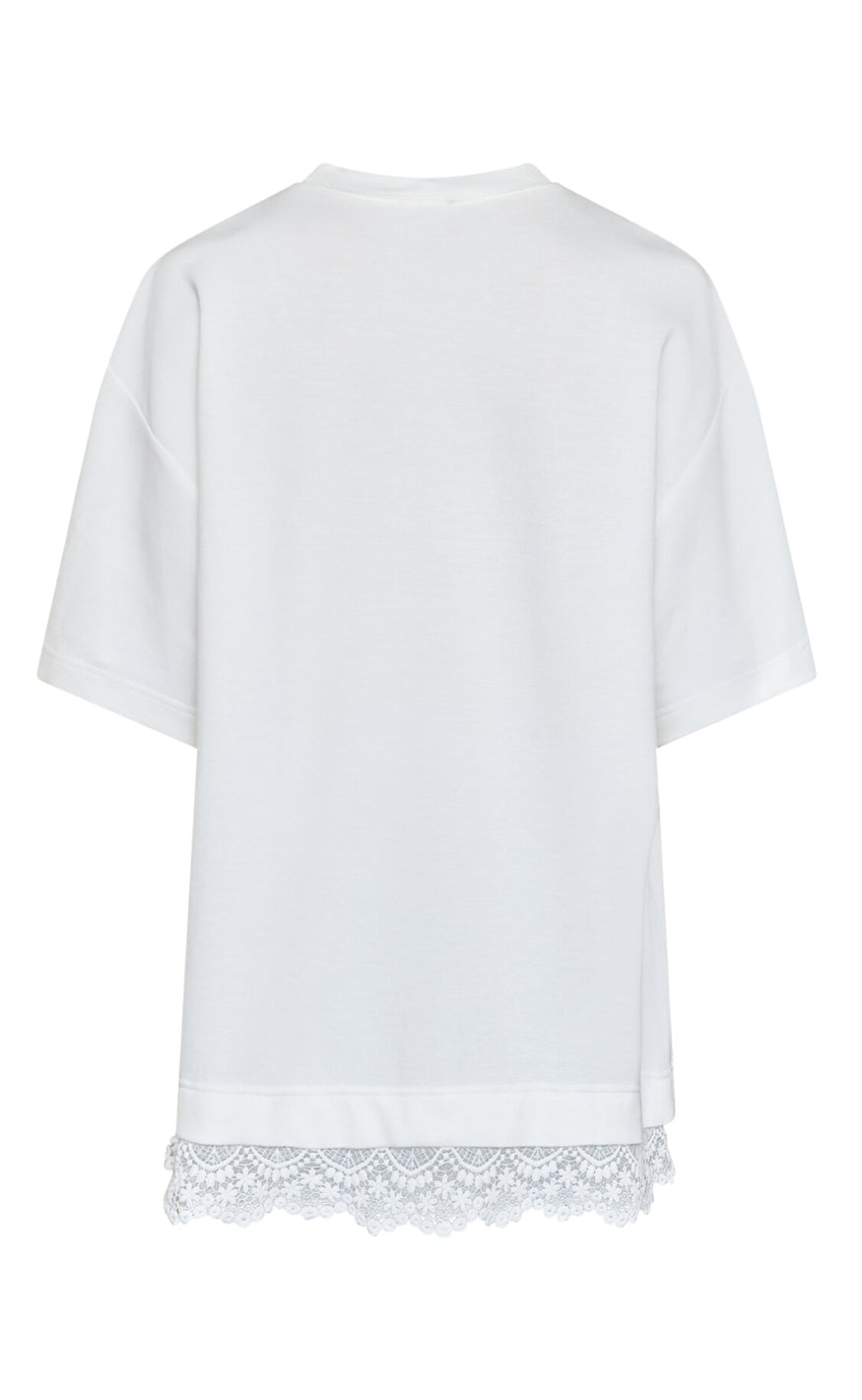 Love & Divine T-Shirt - Love1462 - White Lace