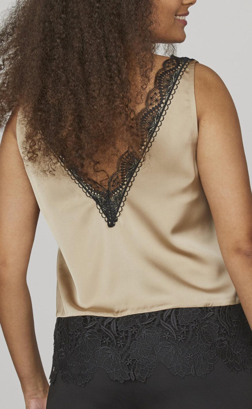 Love & Divine Top - Love1080 - Beige/Black