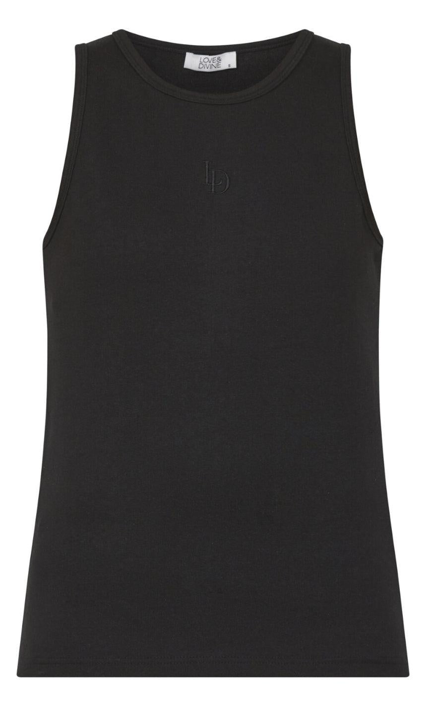 Love & Divine Top - Love1228 - Black