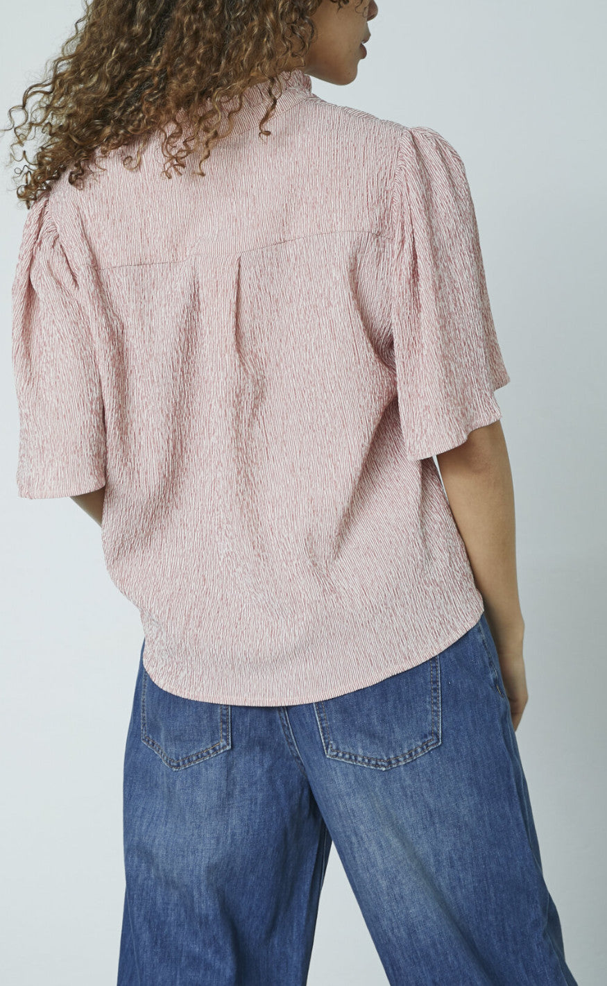 Love & Divine Top - Love1296-1 - Red/White Stripe