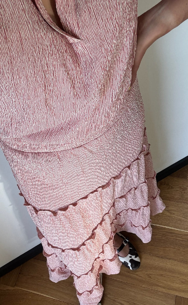 Love & Divine Top - Love1296-1 - Red/White Stripe