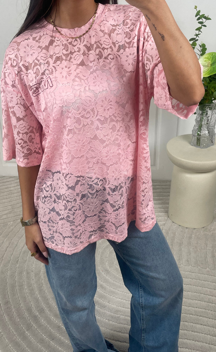 Love & Divine Top - Love1337 - Baby Pink
