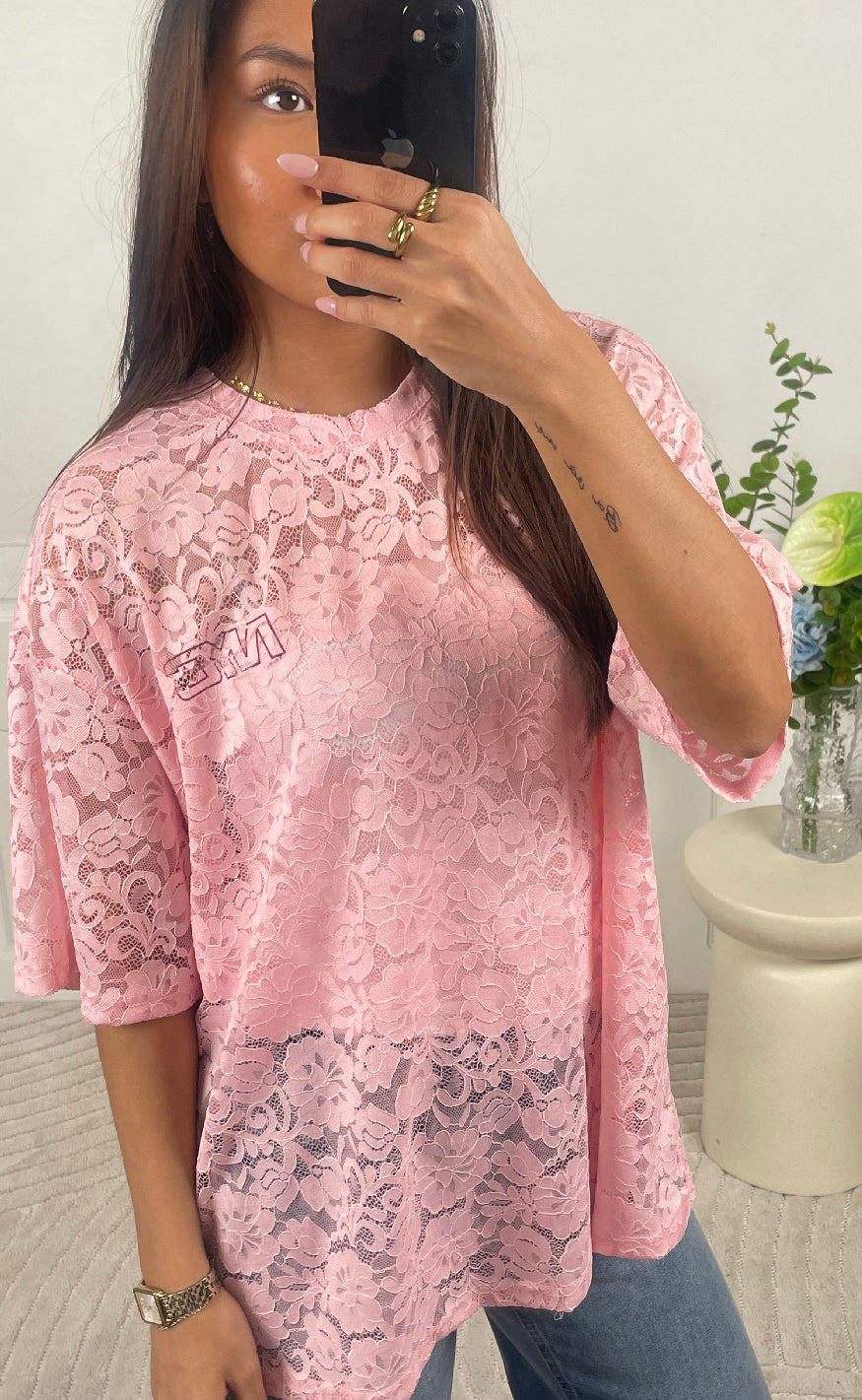 Love & Divine Top - Love1337 - Baby Pink
