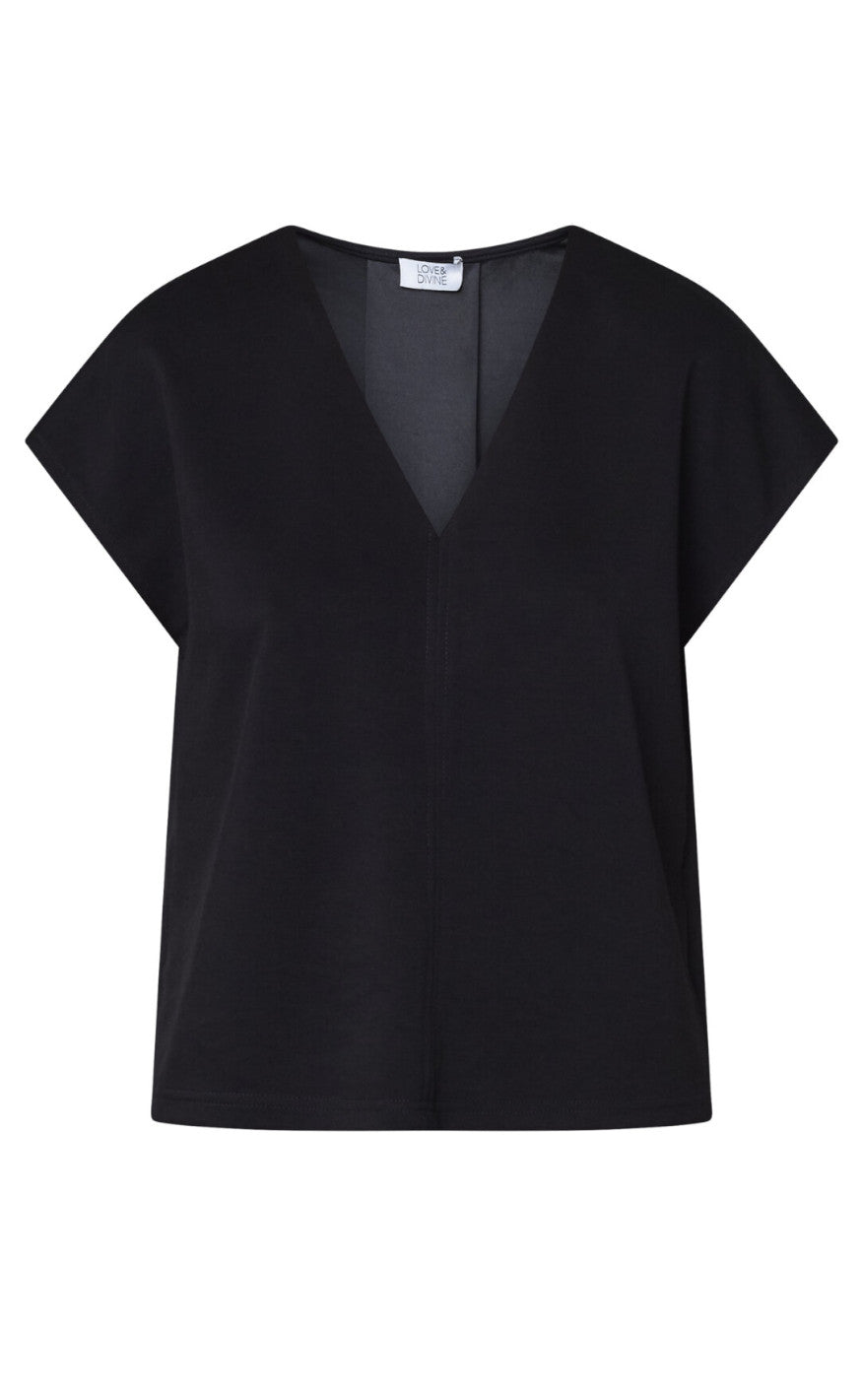 Love & Divine Top - Love1371 - Black