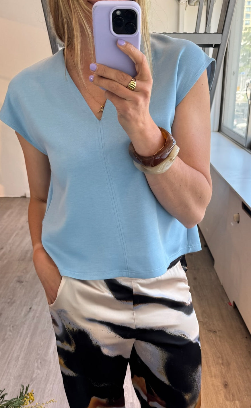 Love & Divine Top - Love1371 - Blue