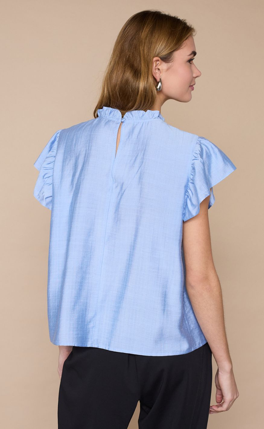 Love & Divine Top - Love1374 - Mid Blue