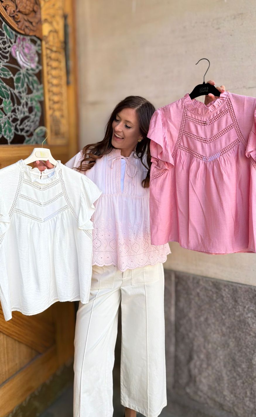 Love & Divine Top - Love1374 - Rosa