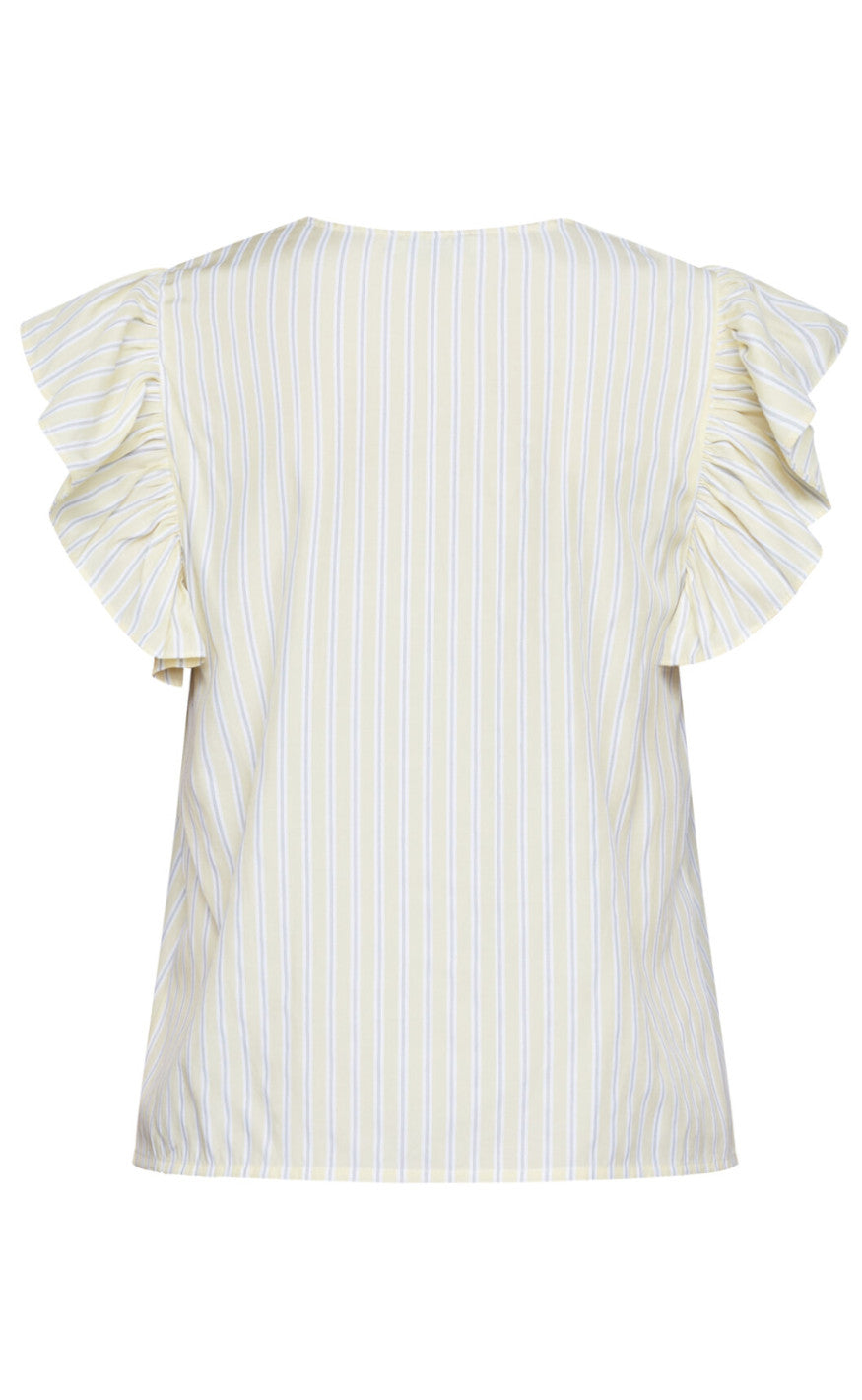 Love & Divine Top - Love1382 - Banana/Stripe