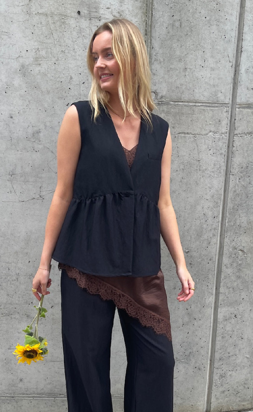 Love & Divine Top - Love1478 - Black