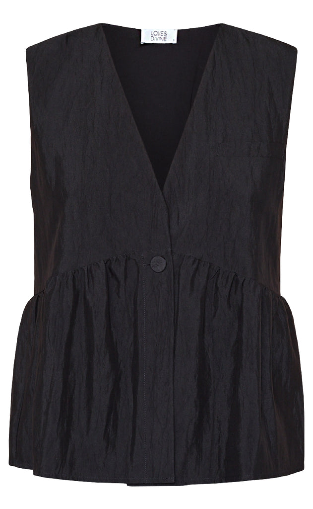 Love & Divine Top - Love1478 - Black