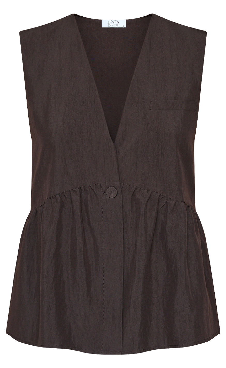 Love & Divine Top - Love1478 - D. Chocolate
