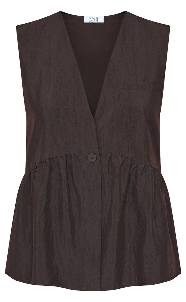 Love & Divine Top - Love1478 - D. Chocolate