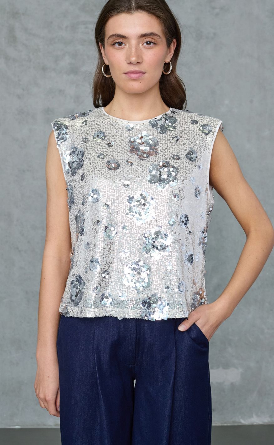 Love & Divine Top - Love1600 - champagn/Silver