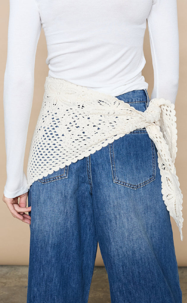 Love & Divine Tørklæde - Love1500 - Cream