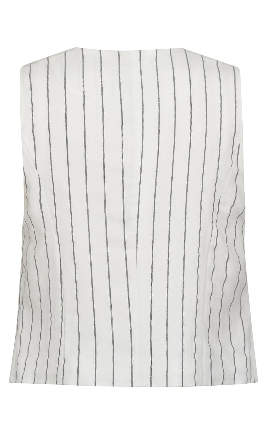 Love & Divine Vest - Love1044-1 - Cream/Black