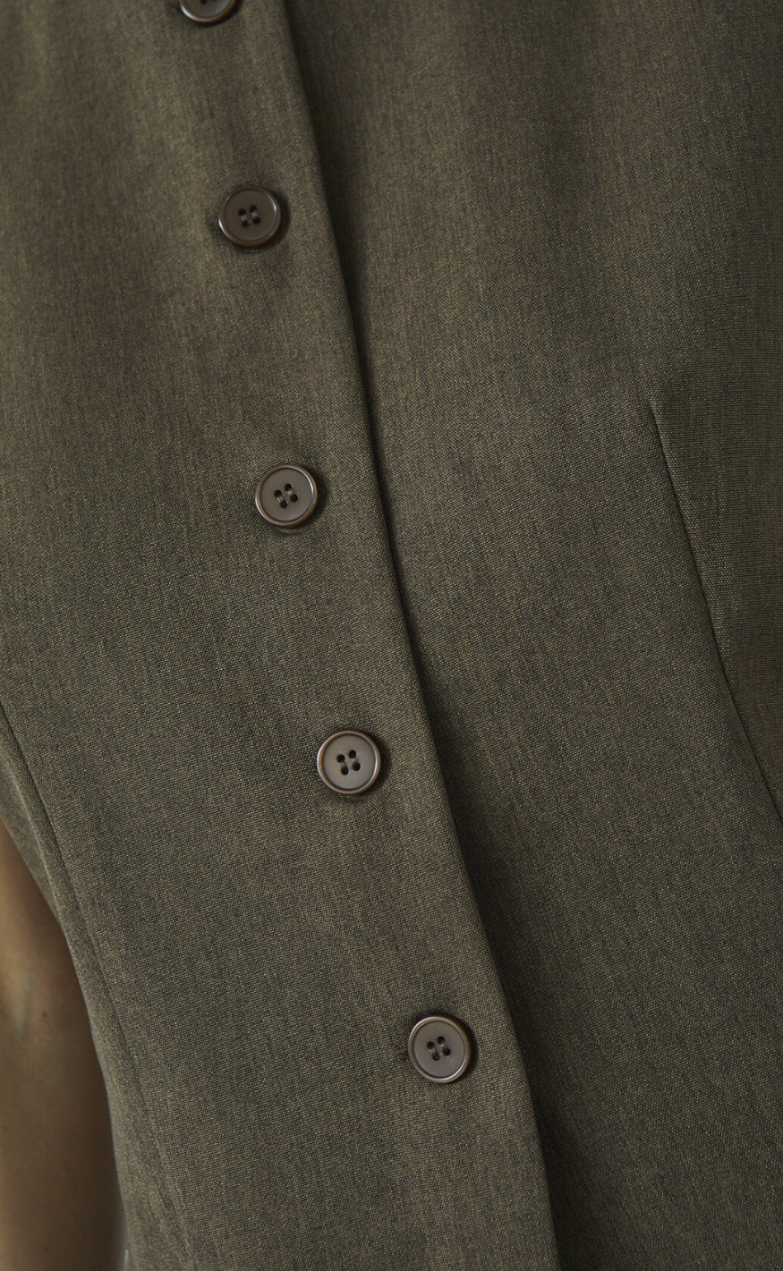 Love & Divine Vest - Love1343 - Brown Mel.