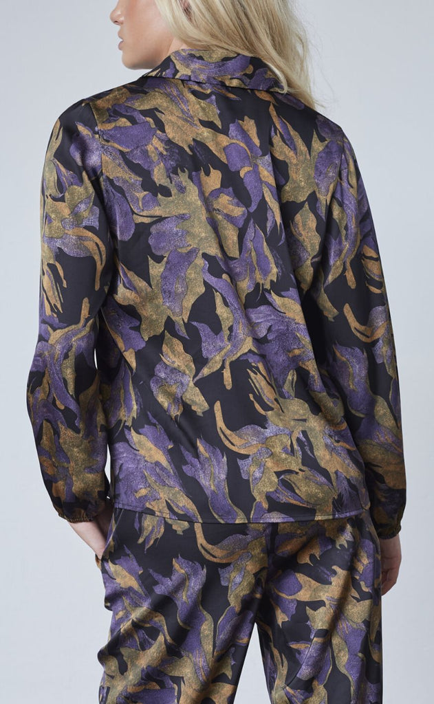 Love&Divine Skjorte - Love1422 - Black Flower