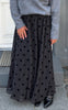 Say INA Copenhagen Nederdel - Lucia - Black w. Black Dots