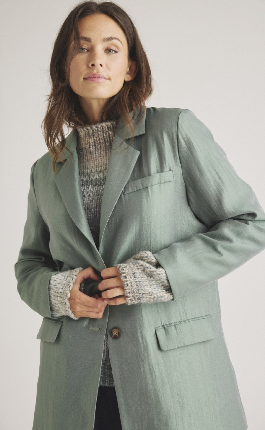 Luxzuz Blazer - Alexie - Shadow Green