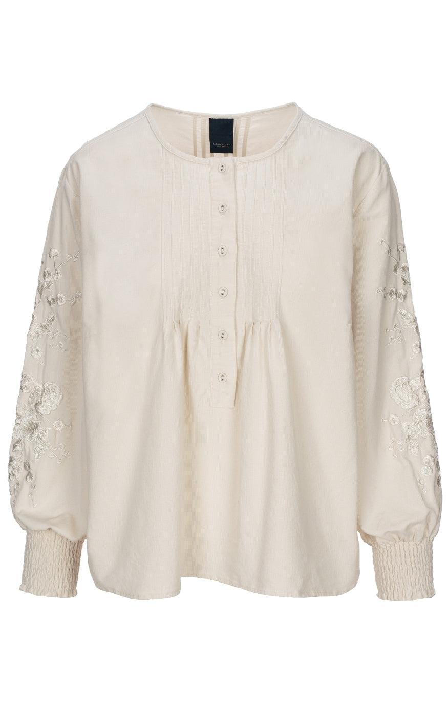Luxzuz Bluse - Aliena - Coconut Milk