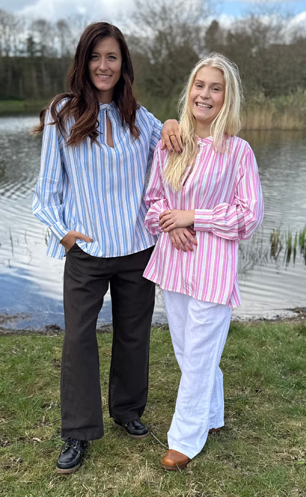 Luxzuz Bluse - Christella - Pink Lady