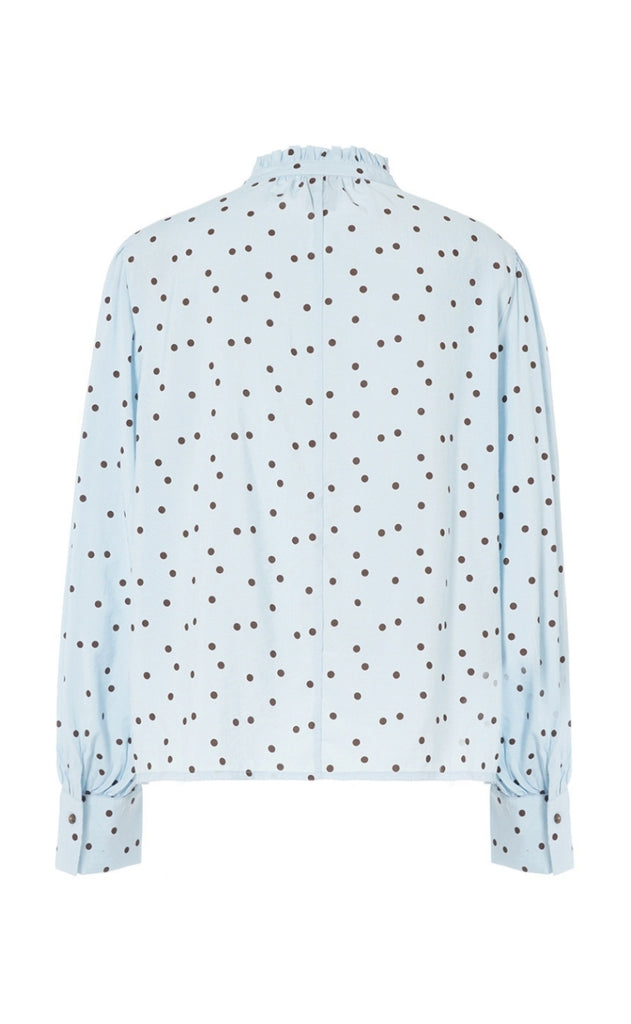 Luxzuz Bluse - Flow - Blue Fog