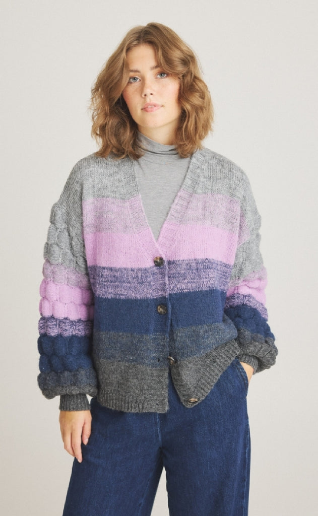 Luxzuz Bluse - Jachio - Grey Marl