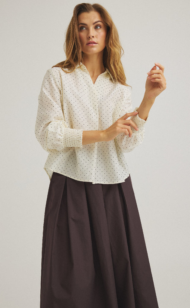 Luxzuz Bluse - Joa - Ecru